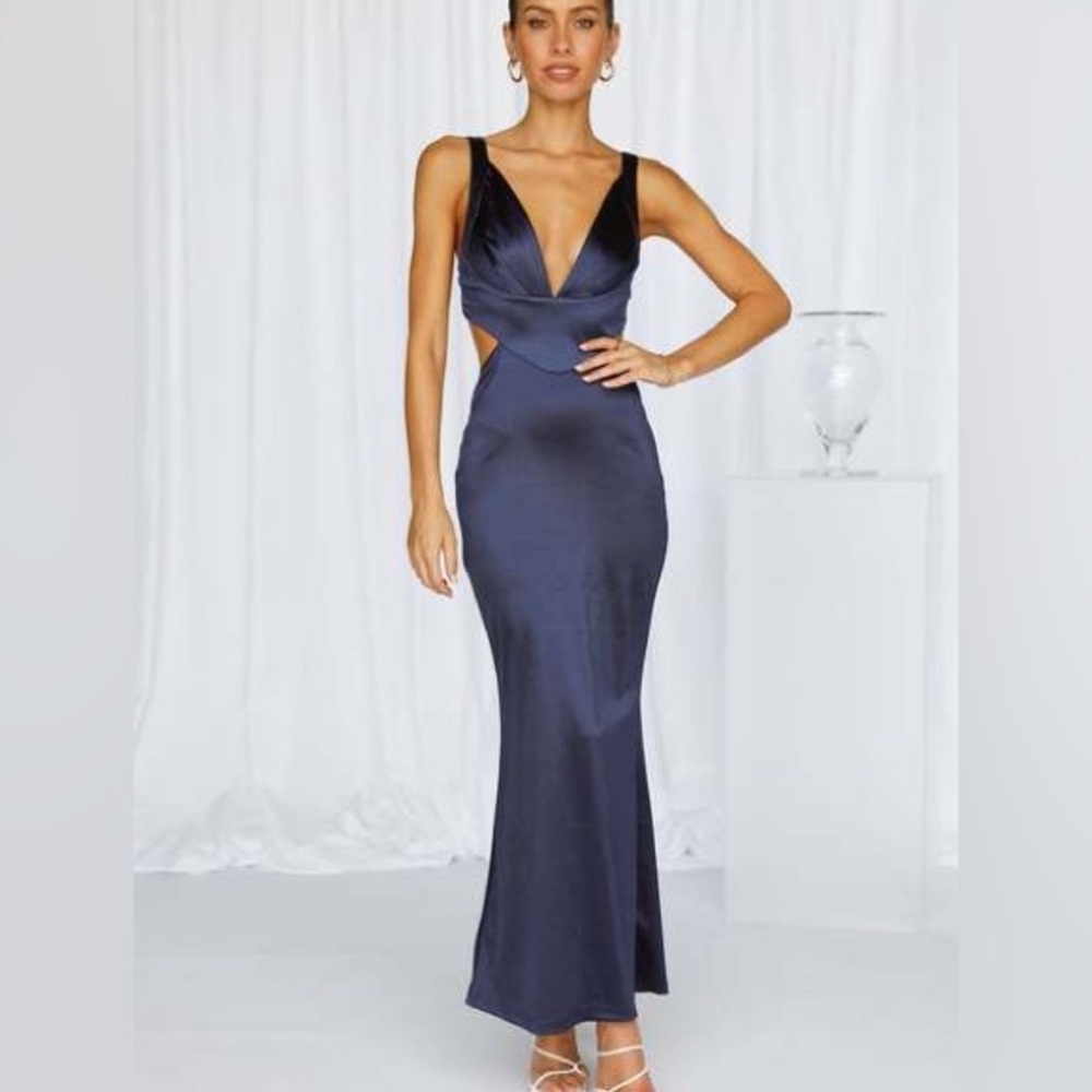 Dark Blue Formal Dress